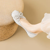Women Fashion Crystal Comfort Soft Flats Newgew Shoes