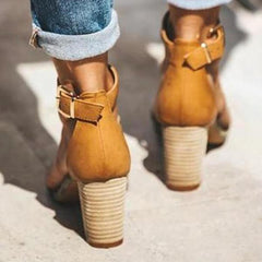 Camouflage Chunky Heel Sandals NewGew