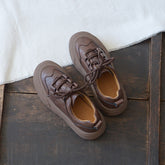 Women Autumn Retro Minimalist Soft Casual Shoes Newgew Shoes