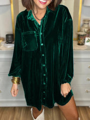 Casual Loose Shirt Dress Newgew Dresses