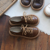 Women Retro Minimalist Thick Soled Casual Shoes Newgew Shoes