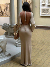 Elegant Solid Backless Maxi Dress Newgew Dresses