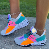 Fashion Casual Patchwork Round Sports Shoes NewGew