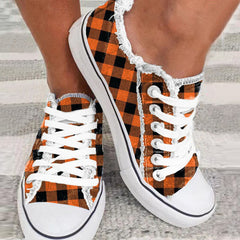 Fashion Casual Street Patchwork Printing Round Comfortable Shoes NewGew