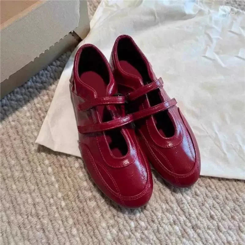 Round-Toed Shallow Ballet Shoes Newgew