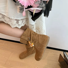 Retro And Gentle Boots Newgew