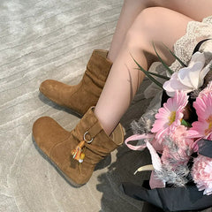 Retro And Gentle Boots Newgew