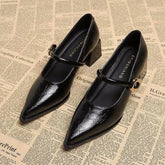 Pointed-Toe Sallow-Mouthed High Heels Newgew