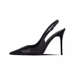 Pointed-Toe High Heels With Narrow Heels Newgew