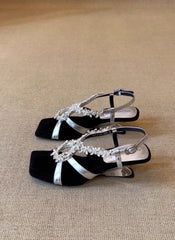 Square-Toe Unconventional Shoes And Sandals Newgew