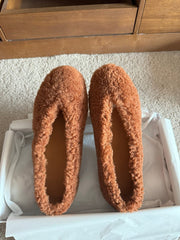 Flat Fleece Warm Woolen Shoes Newgew