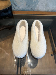 Flat Fleece Warm Woolen Shoes Newgew