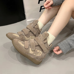 Inside-Heeled Thick-Soled High-Top Shoes Newgew