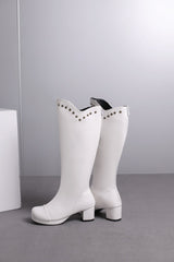 Rivet Long Boots Newgew
