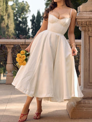 White Tulle Midi Dress Newgew Dresses