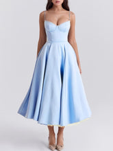 Cinderella Blue Tulle Midi Dress Newgew Dresses