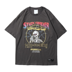 Stuck Forever Skeleton T-Shirt Newgew