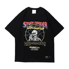 Stuck Forever Skeleton T-Shirt Newgew