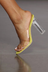 Clearly On Trend Lucite Heels Newgew