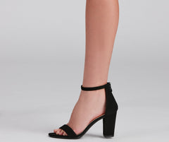 Smooth And Sleek Block Heels Newgew