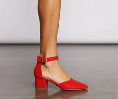 The Every Day Pointed Toe Block Heels Newgew