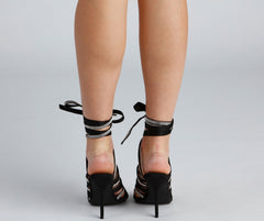 Bling Queen Rhinestone Stiletto Heels Newgew