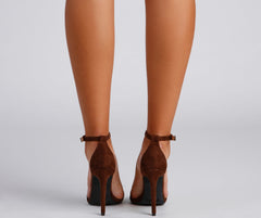 Trend Alert Faux Suede Stiletto Heels Newgew