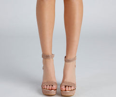 Stroke Of Midnight Rhinestone Heels Newgew