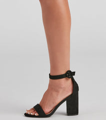 Classic Style Wide-Fit Block Heels Newgew