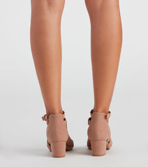 Under Wraps Strappy Block Heels Newgew