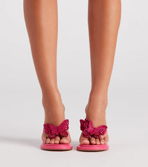 Ultimate Glam Girl Rhinestone Butterfly Stiletto Heels Newgew