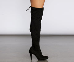 Wanderlust Over The Knee Stiletto Boots Newgew