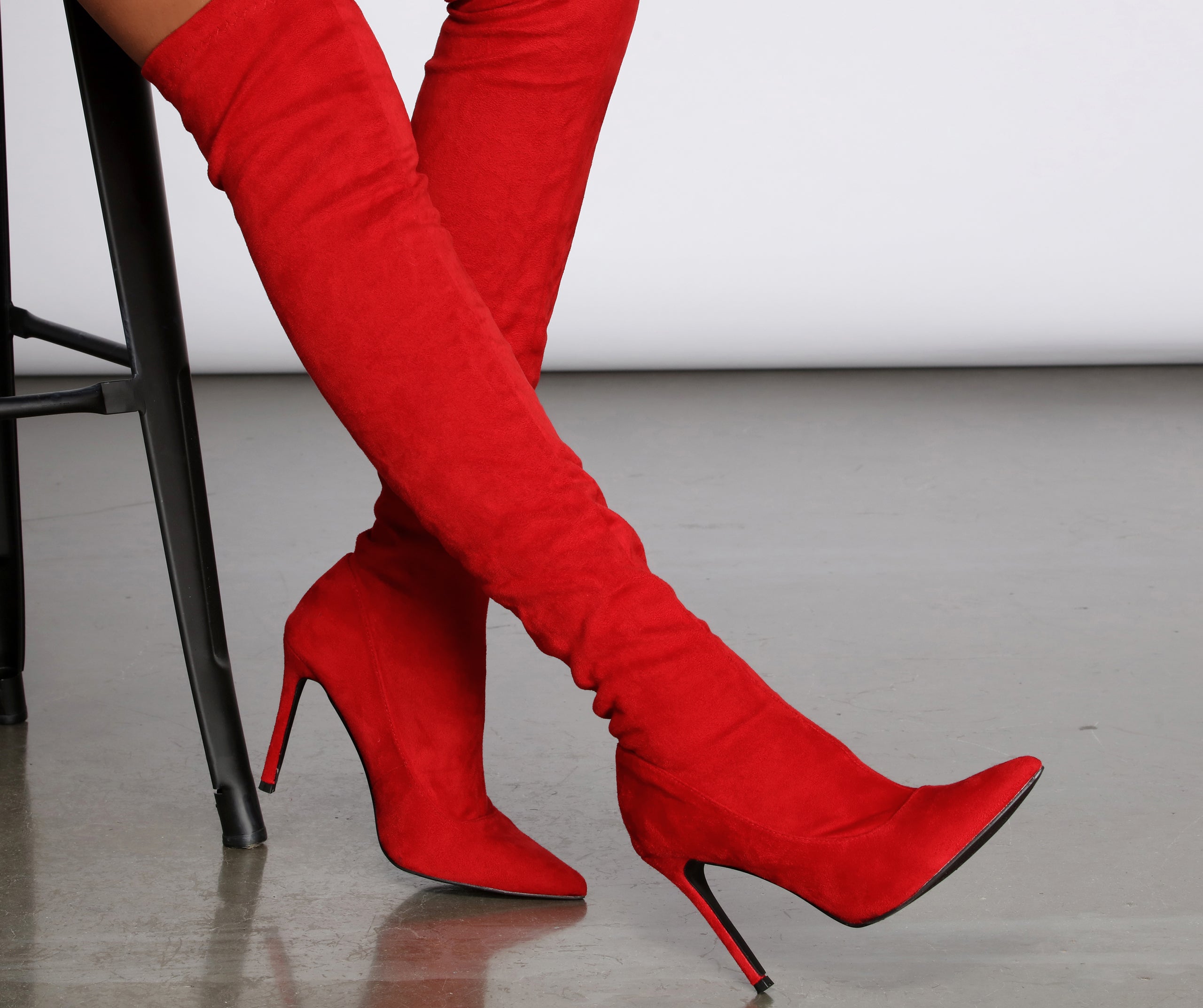 They Call It Love Thigh High Stiletto Boots Newgew