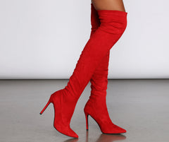 They Call It Love Thigh High Stiletto Boots Newgew
