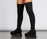 Trend Alert Thigh High Platform Boots Newgew