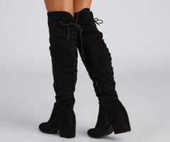 Chic Trends Lace-Up Boots Newgew