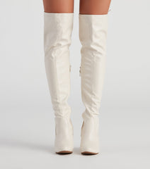 Strut In Style Over-The-Knee Boots Newgew