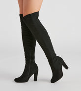 Effortlessly Chic Over-The-Knee Boots Newgew