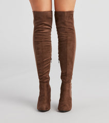 Effortlessly Chic Over-The-Knee Boots Newgew