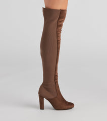 Effortlessly Chic Over-The-Knee Boots Newgew