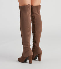 Effortlessly Chic Over-The-Knee Boots Newgew
