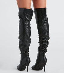 Work It Girl Over-The-Knee Boots Newgew