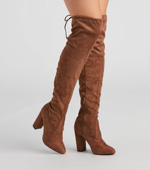 Smooth Like Me Over The Knee Boots Newgew