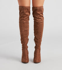 Smooth Like Me Over The Knee Boots Newgew