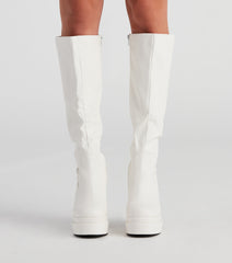Rad And Retro Under The Knee Boots Newgew