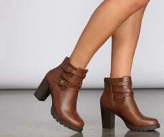 Again And Again Stacked Booties Newgew