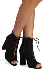 Level Up Lace Up Booties Newgew