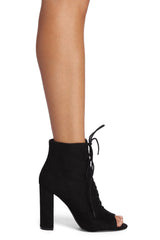 Level Up Lace Up Booties Newgew