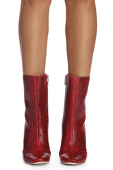 Lady In Stiletto Booties Newgew