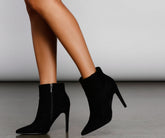 Sleek And Elevated Stiletto Booties Newgew